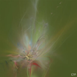Floral Burst of Sound Dreamscape by ILIA. Copyright © 2023 ILIA. All Rights Reserved. noai noimageai