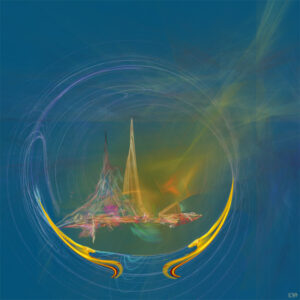 New Horizons Dreamscape by ILIA. Copyright © 2022 ILIA. ILIA aka Leigh-Ann Edrich. All Rights Reserved. noai noimageai 