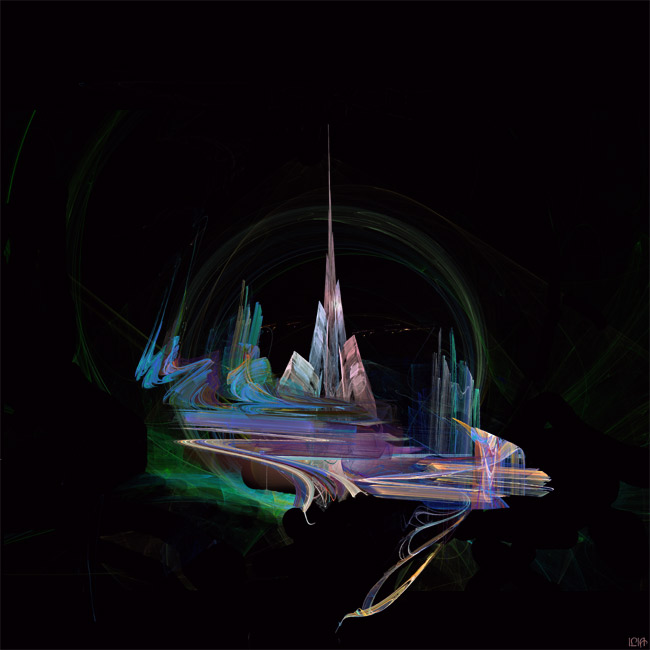 The Tower at Endsway Dreamscape by ILIA. © Copyright 2024 ILIA. All Rights Reserved. ILIA aka Leigh-Ann Edrich is an Internationally Published and Exhibited Artist. noai noimageai