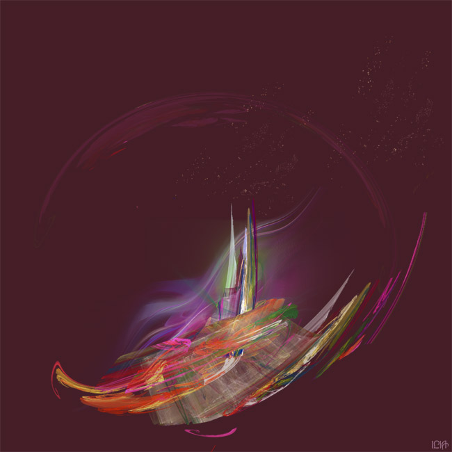 Equilibrium Dreamscape by ILIA. © Copyright 2024 ILIA. All Rights Reserved. ILIA aka Leigh-Ann Edrich is an Internationally Published and Exhibited Artist. noai noimageai